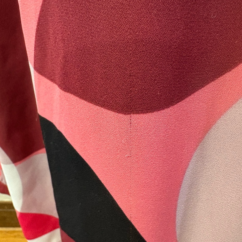 Nine West Tie-neck Patterned Blouse - Picture 5 of 5
